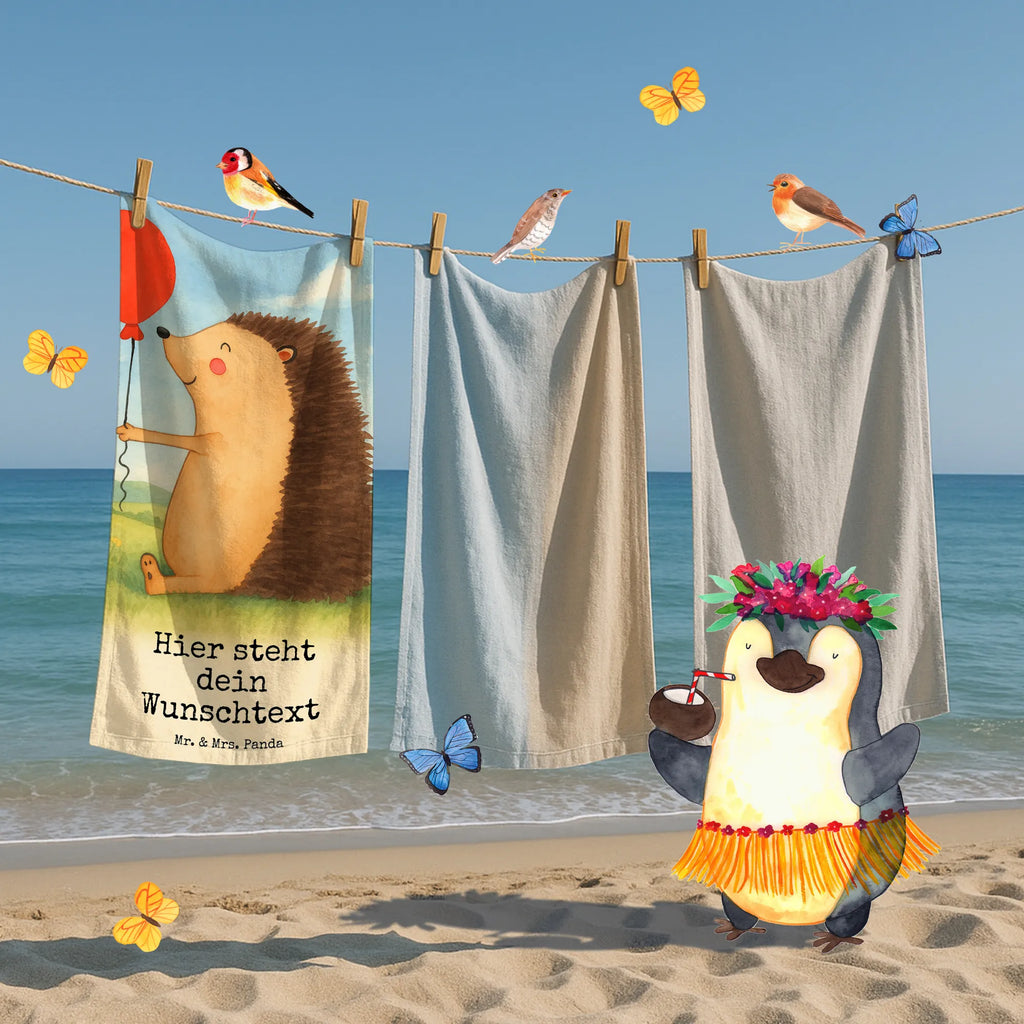 Personalized Bath Towel Hedgehog balloon Design Duschtuch mit Namen, Personalisiertes Handtuch, Kinder Handtuch mit Namen, Saunatuch mit Namen, Badetuch mit Namen, Personalisiertes Badetuch, Strandtuch mit Namen, Tiermotive, Gute Laune, lustige Sprüche, Tiere, Igel, Ballon, Geburtstagskind, Glückwunsch, Geburtstag, Happy Birthday, Herzlichen Glückwunsch
