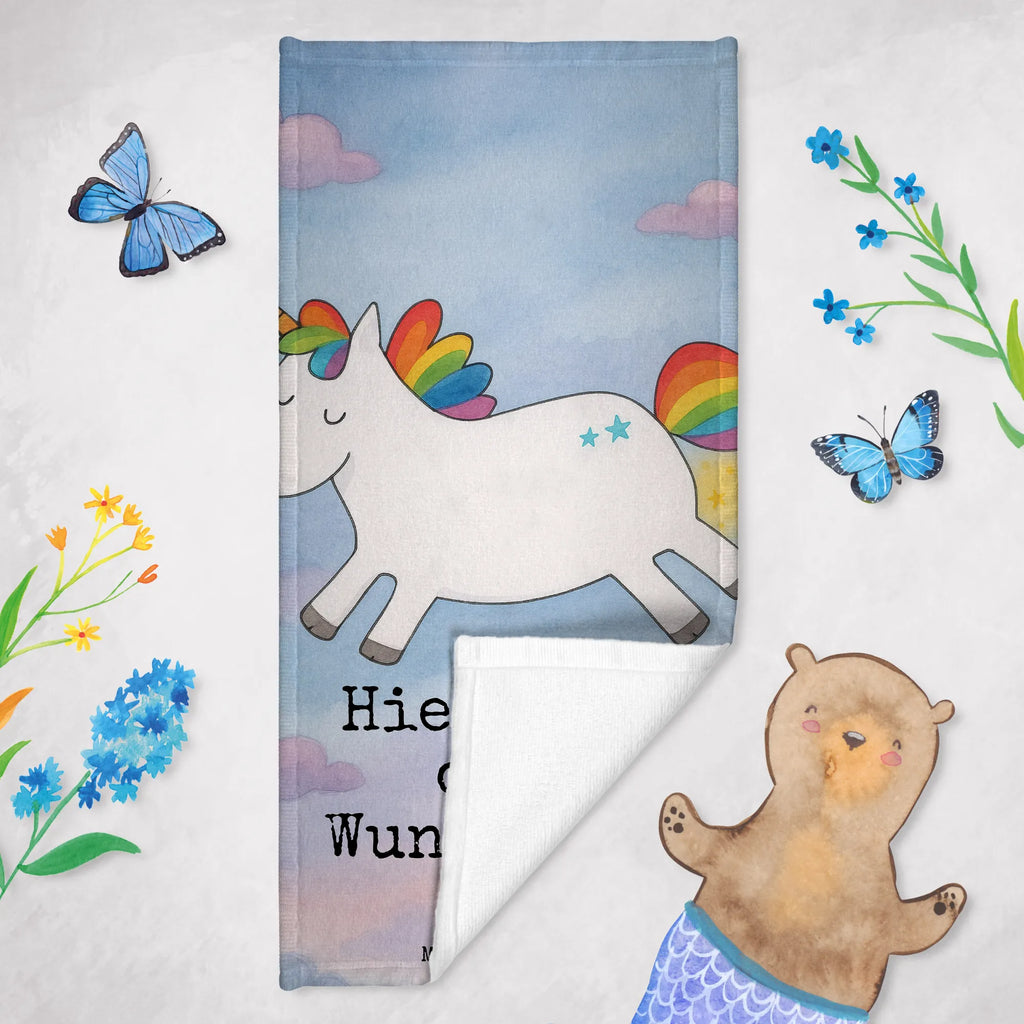 Personalized Bath Towel unicorn happy Design Personalisiertes Badetuch, Badetuch mit Namen, Duschtuch mit Namen, Strandtuch mit Namen, Kinder Handtuch mit Namen, Personalisiertes Handtuch, Saunatuch mit Namen, Einhorn, Einhörner, Einhorn Deko, Unicorn, witzig, Lebensfreude, glücklich, Freude, fröhlich, Lachen, Lächeln, spannend, Spaß