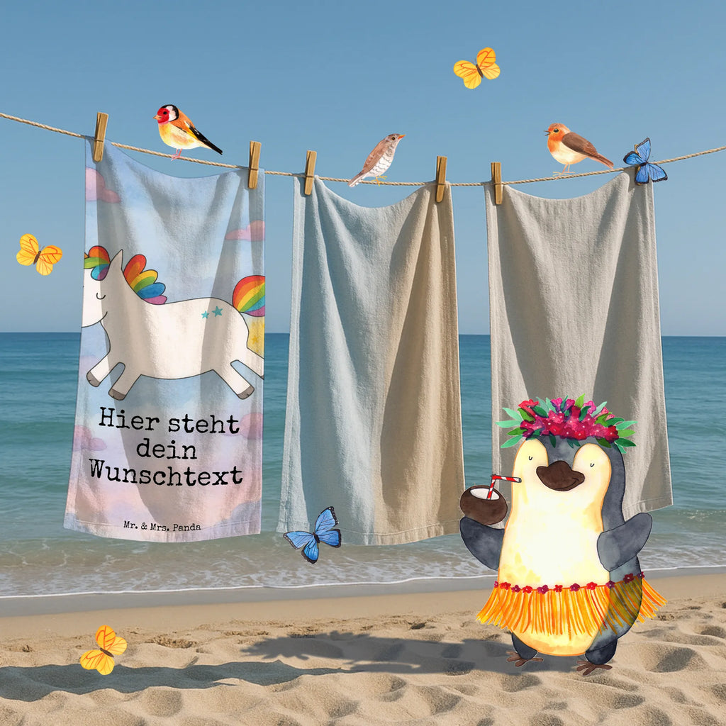 Personalized Bath Towel unicorn happy Design Personalisiertes Badetuch, Badetuch mit Namen, Duschtuch mit Namen, Strandtuch mit Namen, Kinder Handtuch mit Namen, Personalisiertes Handtuch, Saunatuch mit Namen, Einhorn, Einhörner, Einhorn Deko, Unicorn, witzig, Lebensfreude, glücklich, Freude, fröhlich, Lachen, Lächeln, spannend, Spaß