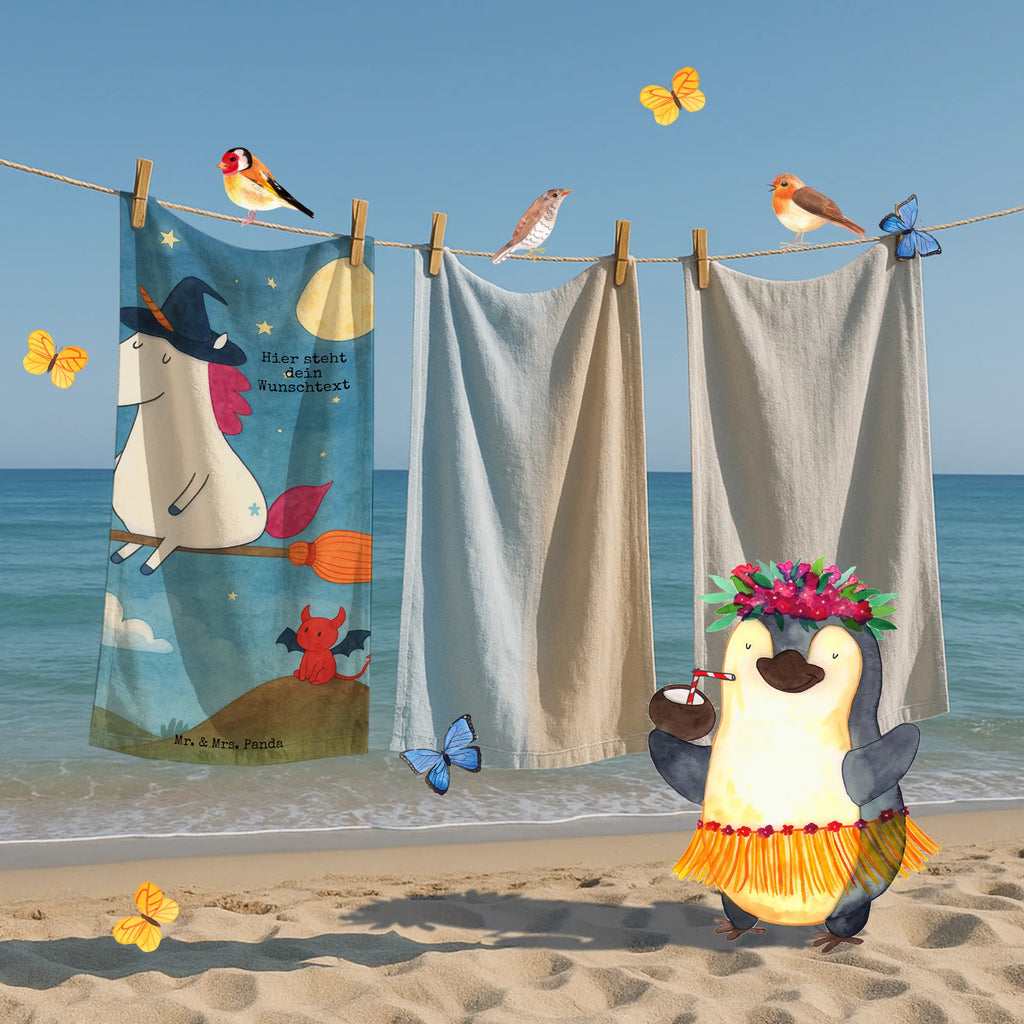 Spersonalizowany ręcznik kąpielowy jednorożec Czarownica Design Personalisiertes Handtuch, Badetuch mit Namen, Strandtuch mit Namen, Kinder Handtuch mit Namen, Saunatuch mit Namen, Personalisiertes Badetuch, Duschtuch mit Namen, Einhorn, Einhörner, Einhorn Deko, Unicorn, Zicke, Verrückte, Leben, Freundin, Ehefrau, Frau, Hexe, Engel, Teufel
