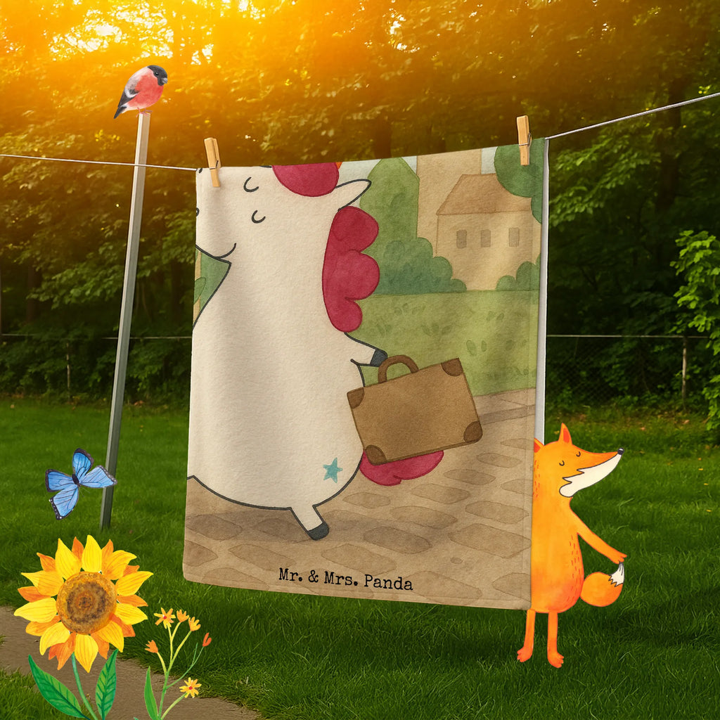 Spersonalizowany ręcznik kąpielowy Jednorożec walizka Design Personalisiertes Badetuch, Badetuch mit Namen, Strandtuch mit Namen, Personalisiertes Handtuch, Duschtuch mit Namen, Saunatuch mit Namen, Kinder Handtuch mit Namen, Einhorn, Einhörner, Einhorn Deko, Unicorn, Reise, Abenteuer, Verreisen, Koffer, Gepäck, lustig, witzig, Spaß, albern, unicorn, Erwachsen, Kind