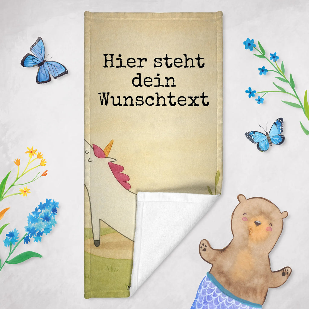 Personalized Bath Towel unicorn yoga Design Duschtuch mit Namen, Kinder Handtuch mit Namen, Badetuch mit Namen, Strandtuch mit Namen, Saunatuch mit Namen, Personalisiertes Badetuch, Personalisiertes Handtuch, Einhorn, Einhörner, Einhorn Deko, Unicorn, Entspannung, Yogamatte, Namaste, Yoga, süß, Sport, Achtsamkeit, Joga, witzig, lustig