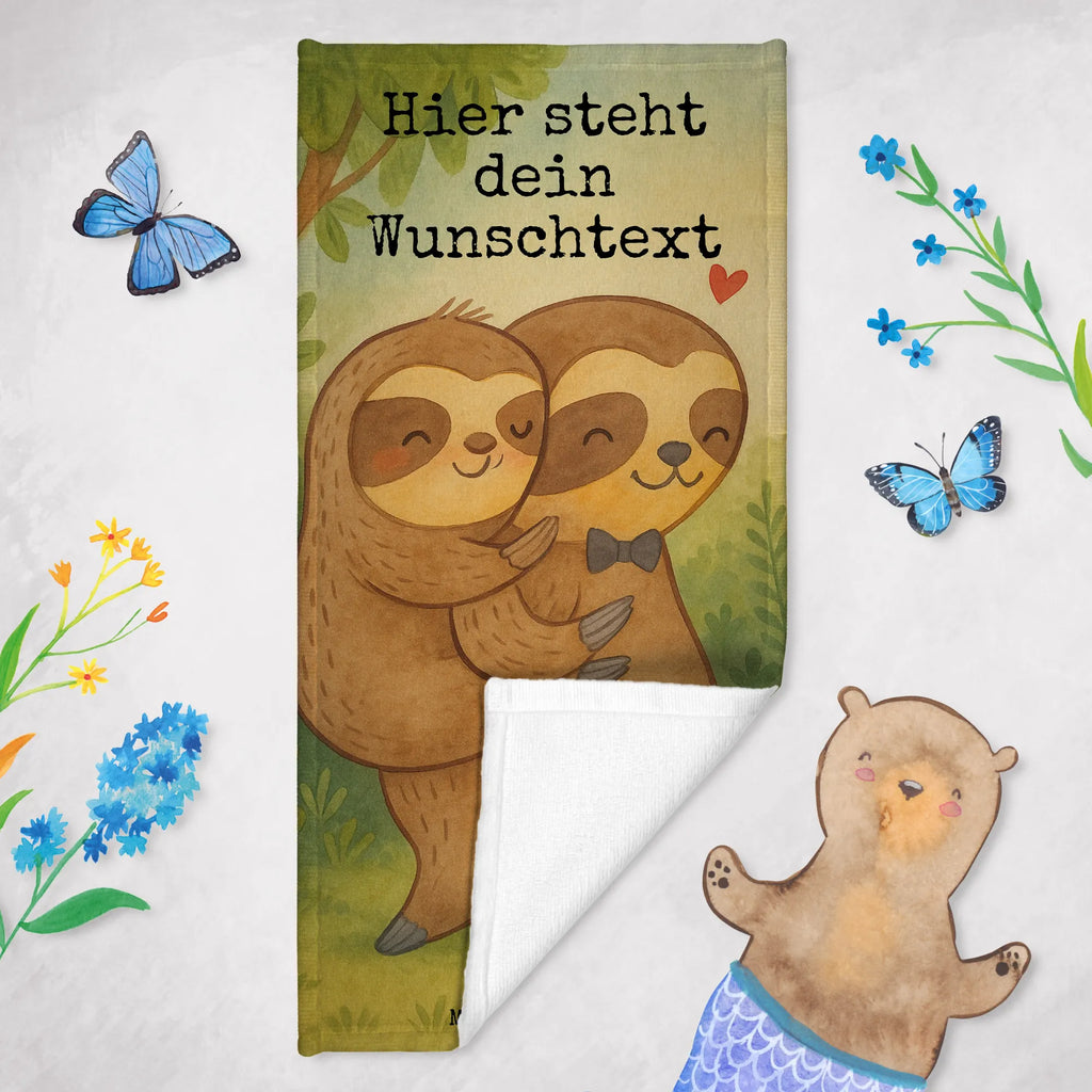 Personalized Bath Towel sloth Dad Design Kinder Handtuch mit Namen, Personalisiertes Handtuch, Saunatuch mit Namen, Badetuch mit Namen, Strandtuch mit Namen, Duschtuch mit Namen, Personalisiertes Badetuch, Vatertag Geschenk, Papa Geschenke, Vater Geburtstag, Papa Geschenk, Papi Geschenk, Vatertag, Vater Geschenk