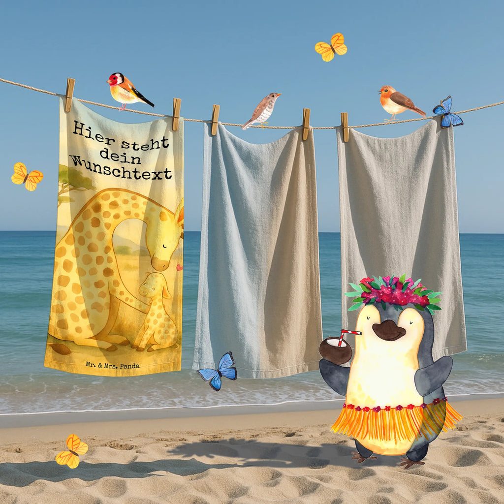 Personalisiertes Badehandtuch Giraffe Kind Design Kinder Handtuch mit Namen, Badetuch mit Namen, Personalisiertes Badetuch, Strandtuch mit Namen, Saunatuch mit Namen, Personalisiertes Handtuch, Duschtuch mit Namen, Afrika, Wildtiere, Tochter, Kind, Lieblingsmensch, Mutter, Mama, Sohn, Giraffe