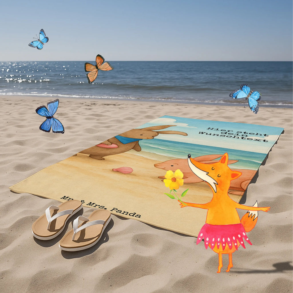 Personalisiertes Badehandtuch Hasen Muschel Design Strandtuch mit Namen, Duschtuch mit Namen, Personalisiertes Handtuch, Badetuch mit Namen, Saunatuch mit Namen, Personalisiertes Badetuch, Kinder Handtuch mit Namen, Familie, Vatertag, Muttertag, Bruder, Schwester, Mama, Papa, Oma, Opa, Freundinnen, best friends, beste Freundin, Hasen, Muscheln, Freundin, Meer, Muscheln sammeln, BFF