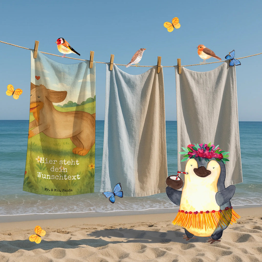 Personalized Bath Towel Dog dachshund Design Duschtuch mit Namen, Personalisiertes Badetuch, Strandtuch mit Namen, Personalisiertes Handtuch, Kinder Handtuch mit Namen, Saunatuch mit Namen, Badetuch mit Namen, Hund, Hundemotiv, Haustier, Hunderasse, Tierliebhaber, Hundebesitzer, Sprüche, happy dog, Hunde, Dachshund, Dackel