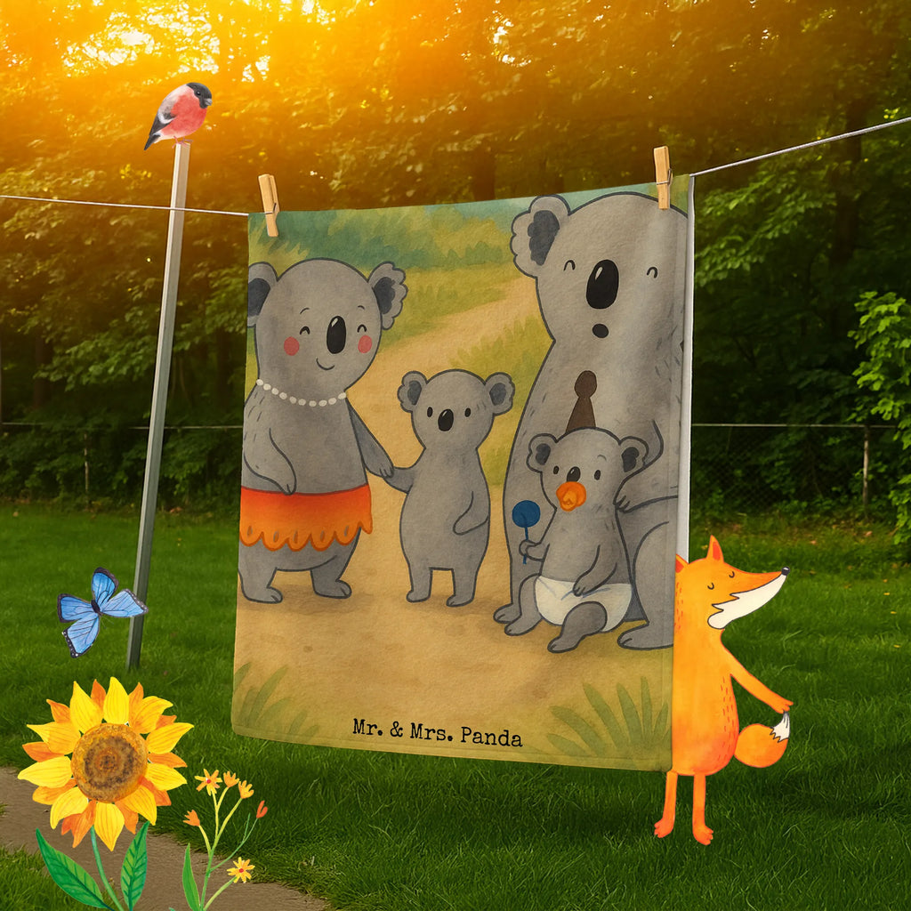 Personalized Bath Towel Koala Family Design Strandtuch mit Namen, Duschtuch mit Namen, Personalisiertes Badetuch, Personalisiertes Handtuch, Saunatuch mit Namen, Kinder Handtuch mit Namen, Badetuch mit Namen, Familie, Vatertag, Muttertag, Bruder, Schwester, Mama, Papa, Oma, Opa, Familienleben, Koala, Koalas, Family, Geschwister, Kinder