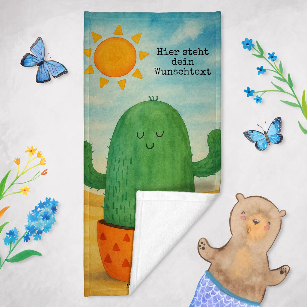 Personalized Bath Towel cactus Sun Design Personalisiertes Handtuch, Kinder Handtuch mit Namen, Saunatuch mit Namen, Badetuch mit Namen, Duschtuch mit Namen, Personalisiertes Badetuch, Strandtuch mit Namen, Kaktus, Kakteen, Ehebruch, Motivation, Liebeskummer, Scheidung, Neustart, Glück, Trennung, Geschenkidee, Liebe Kaktusliebe, Freundin, Liebeskummer Geschenk, Sonne, glücklich, Sonnenschein