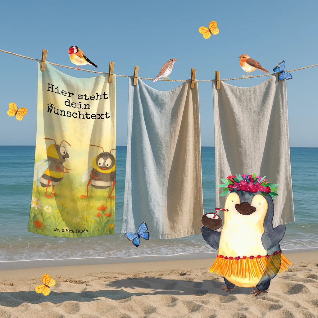 Personalisiertes Badehandtuch Bienen Paar Design Duschtuch mit Namen, Personalisiertes Badetuch, Strandtuch mit Namen, Badetuch mit Namen, Saunatuch mit Namen, Kinder Handtuch mit Namen, Personalisiertes Handtuch, Liebe, Partner, Freund, Freundin, Ehemann, Ehefrau, Heiraten, Verlobung, Heiratsantrag, Liebesgeschenk, Jahrestag, Hocheitstag, Geschenk für Frauen, Valentinstag, Geschenk für Partner, Hochzeitstag, für Männer, Geschenk für Freundin, verliebte Schildkröten, Mitbringsel, Schildkröten, Liebesbeweis, für Ehemann