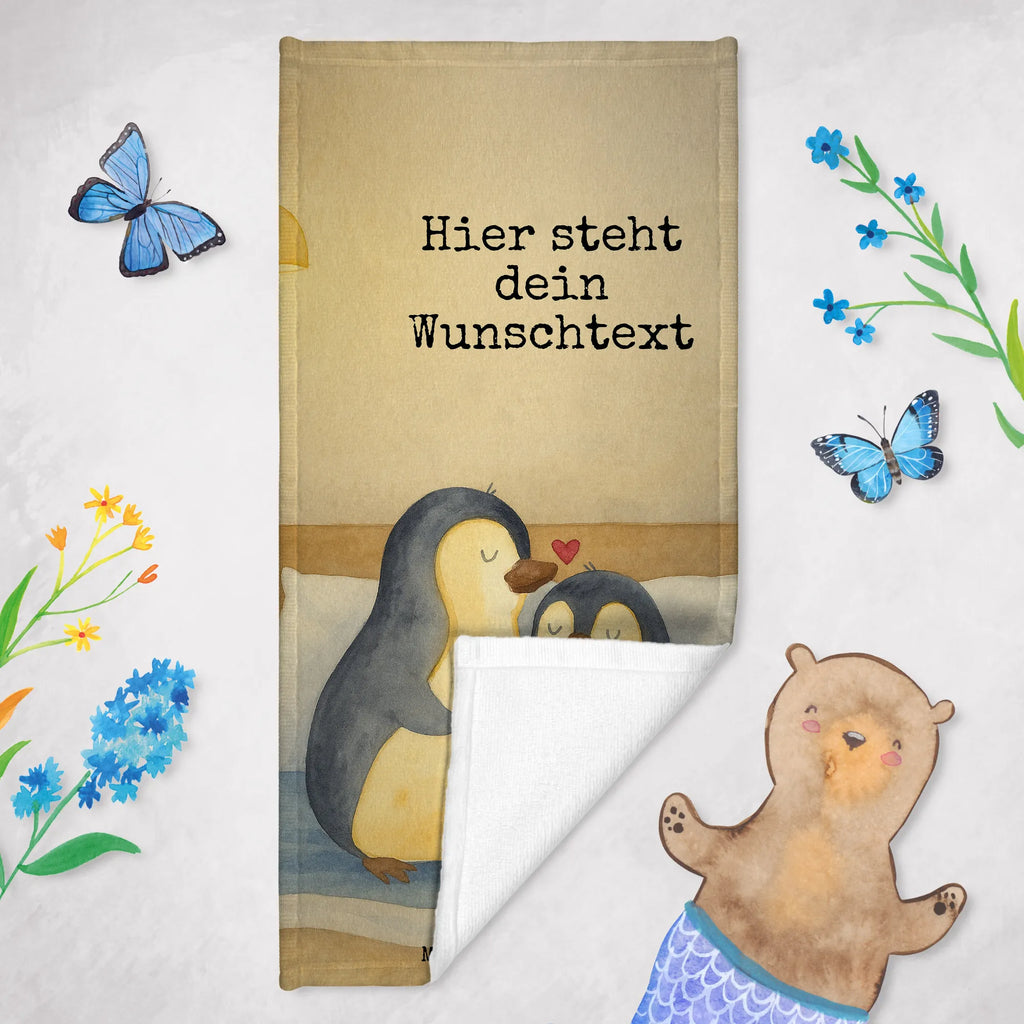 Personalisiertes Badehandtuch Pinguine Einschlafen Design Kinder Handtuch mit Namen, Personalisiertes Handtuch, Strandtuch mit Namen, Saunatuch mit Namen, Duschtuch mit Namen, Badetuch mit Namen, Personalisiertes Badetuch, Liebe, Partner, Freund, Freundin, Ehemann, Ehefrau, Heiraten, Verlobung, Heiratsantrag, Liebesgeschenk, Jahrestag, Hocheitstag, Liebesbeweis, Valentinstag, Geschenk für Freundin, für Ehemann, Hochzeitstag, Mitbringsel, Geschenk für Partner, Geschenk für Frauen, für Männer