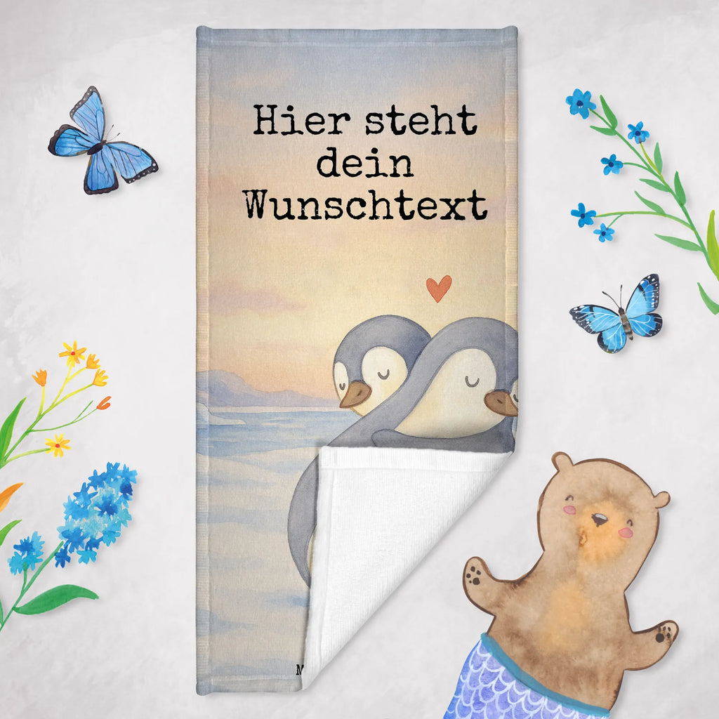 Personalisiertes Badehandtuch Pinguine Kuscheln Design Kinder Handtuch mit Namen, Personalisiertes Badetuch, Duschtuch mit Namen, Strandtuch mit Namen, Personalisiertes Handtuch, Badetuch mit Namen, Saunatuch mit Namen, Liebe, Partner, Freund, Freundin, Ehemann, Ehefrau, Heiraten, Verlobung, Heiratsantrag, Liebesgeschenk, Jahrestag, Hocheitstag, für Ehemann, Geschenk für Freundin, Geschenk für Partner, Valentinstag, Liebesbeweis, für Männer, Hochzeitstag, Geschenk für Frauen, Mitbringsel