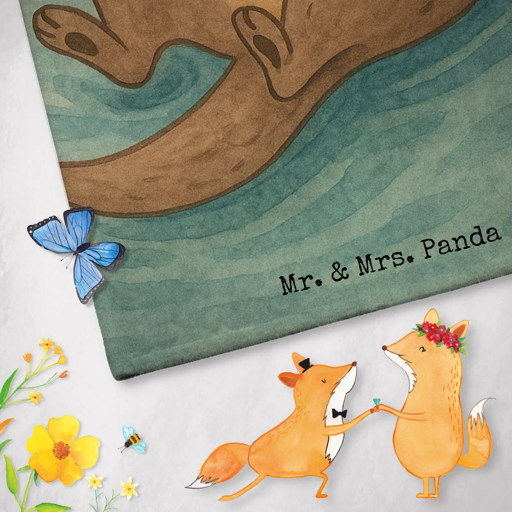 Personalized Bath Towel otter shell Design Strandtuch mit Namen, Badetuch mit Namen, Kinder Handtuch mit Namen, Duschtuch mit Namen, Personalisiertes Handtuch, Saunatuch mit Namen, Personalisiertes Badetuch, Otter, Fischotter, Seeotter, Motivation, Tagträumen, Otterliebe, grübeln, träumen, Büro