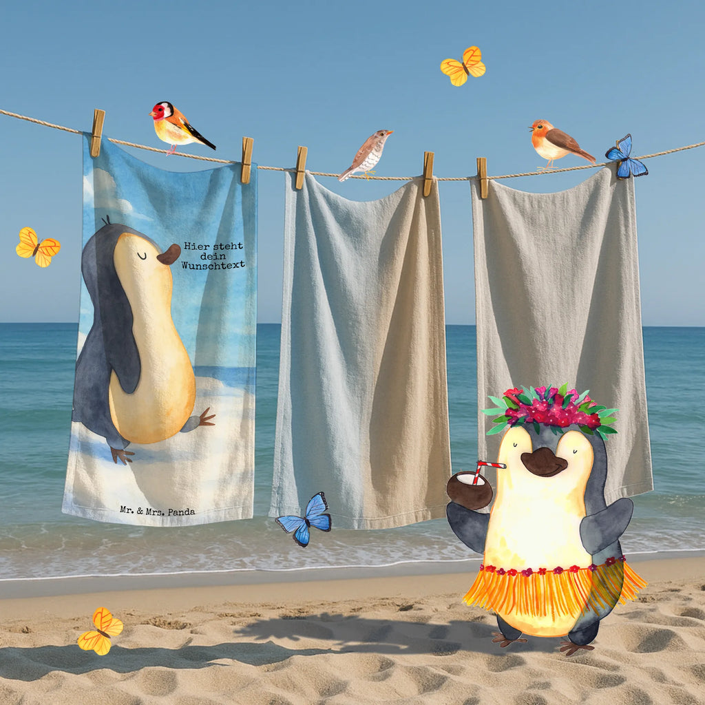 Personalized Bath Towel Penguin march Design Strandtuch mit Namen, Duschtuch mit Namen, Badetuch mit Namen, Kinder Handtuch mit Namen, Personalisiertes Handtuch, Personalisiertes Badetuch, Saunatuch mit Namen, Pinguin, Frühaufsteher, Pinguine, Bruder, Schwester, Familie, Langschläfer