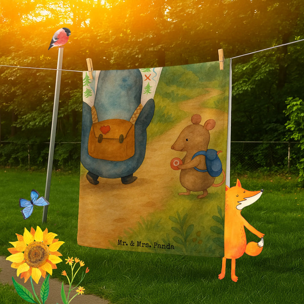 Personalisiertes Badehandtuch Pinguin & Maus Wanderer Design Badetuch mit Namen, Saunatuch mit Namen, Personalisiertes Handtuch, Personalisiertes Badetuch, Strandtuch mit Namen, Kinder Handtuch mit Namen, Duschtuch mit Namen, Pinguin, Wanderlust, Pinguine, Roadtrip, Abenteuer, wandern, Abenteurer, Ausflug