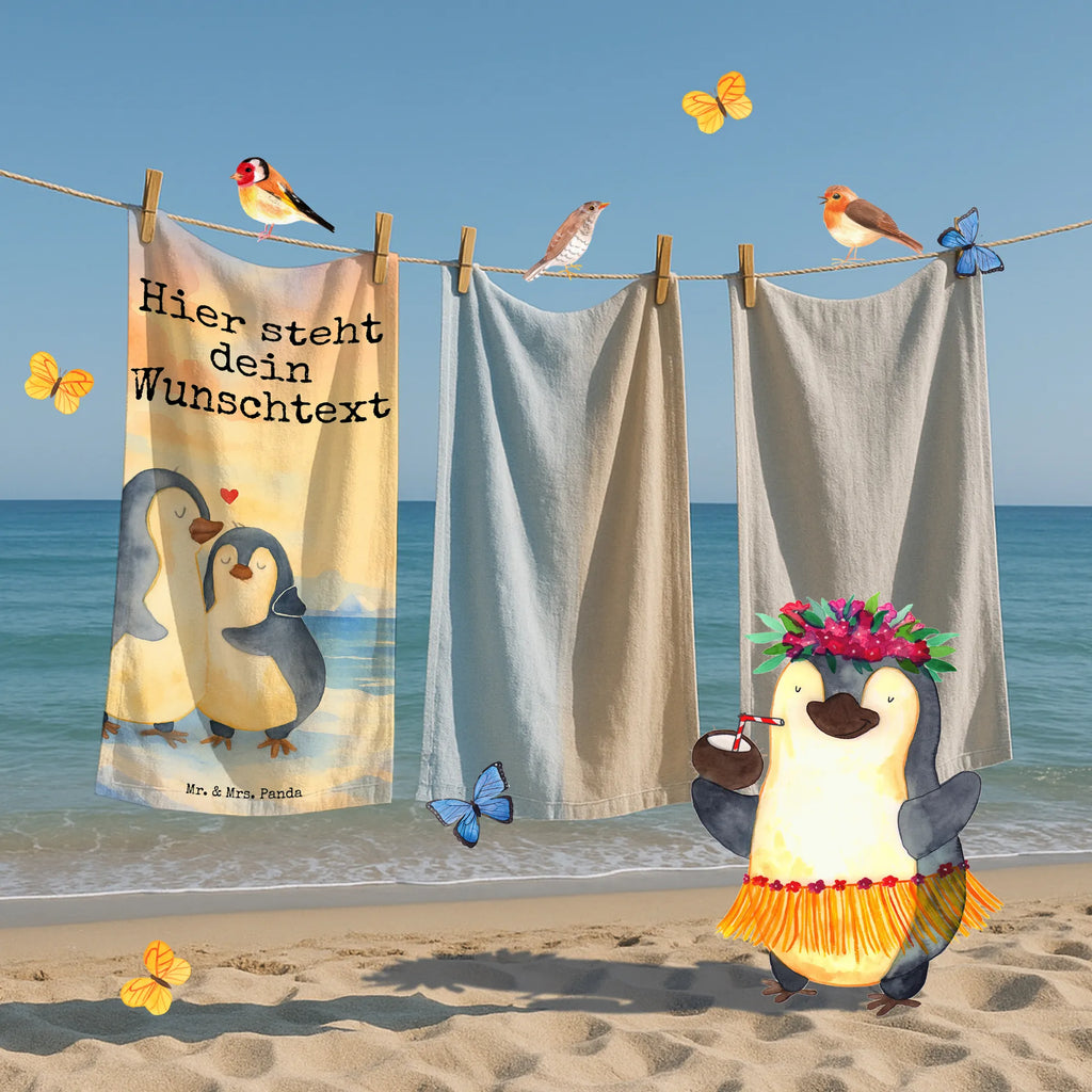 Personalized Bath Towel Penguin embrace Design Personalisiertes Badetuch, Kinder Handtuch mit Namen, Strandtuch mit Namen, Saunatuch mit Namen, Badetuch mit Namen, Personalisiertes Handtuch, Duschtuch mit Namen, Pinguin, Hochzeitstag, Liebesbeweis, Verlobung, Liebespaar, Liebesgeschenk, Jahrestag, Hochzeitsgeschenk, Hochzeit, Liebe