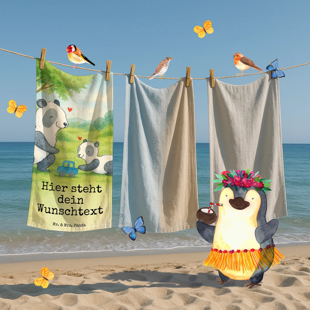 Personalized Bath Towel Panda father Design Kinder Handtuch mit Namen, Duschtuch mit Namen, Strandtuch mit Namen, Personalisiertes Badetuch, Personalisiertes Handtuch, Saunatuch mit Namen, Badetuch mit Namen, Vatertag Geschenk, Papa Geschenke, Vater Geburtstag, Vater Geschenk, Vater Handwerker, Papa Geschenk, Papi Geschenk, Vatertag