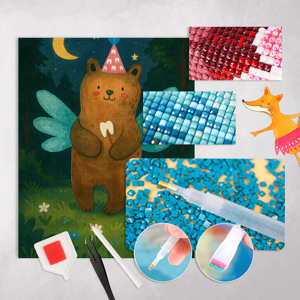 Diamond Painting Bär Zahnfee Design Diamond Painting Geschenkidee, Diamond Painting, Rhinestone Painting, Diamant Stickerei, Diamond Painting Deko, Diamond Painting Schablone, Diamant Malerei, DIY Strass Bild, Kristallbild, Diamond Painting Blumen, Diamond Painting Für Erwachsene, Diamond Painting Full Drill, 5D Diamant Malerei, Diamond Painting Schlüsselanhänger, Diamond Painting Quadratbohrer, Diamant Mosaik, Diamond Painting Motive, Diamant Bild, Diamond Painting Zubehör, DIY Diamond Painting, Diamond Art, Strass Malerei, Diamond Painting Klassisch, Diamond Painting Für Kinder, Diamond Painting Tray, Diamond Painting Anfänger Set, Diamond Painting Puzzle, Diamond Painting Rundbohrer, Diamond Painting Kit, Diamond Painting Set, Diamond Painting Modern, Diamond Painting Werkzeuge, Diamond Painting Muster, Diamond Painting Bohrer, Diamond Painting Leinwand, Diamond Painting Landschaft, Diamond Painting Tiere, Diamond Painting Tablett, Diamond Painting Pinzette, Diamond Painting Partial Drill, Diamond Painting Porträt, Diamond Painting Profi Set, Bär, Teddy, Teddybär, Zahnfee, Fee, Erster Zahn, Milchzahn