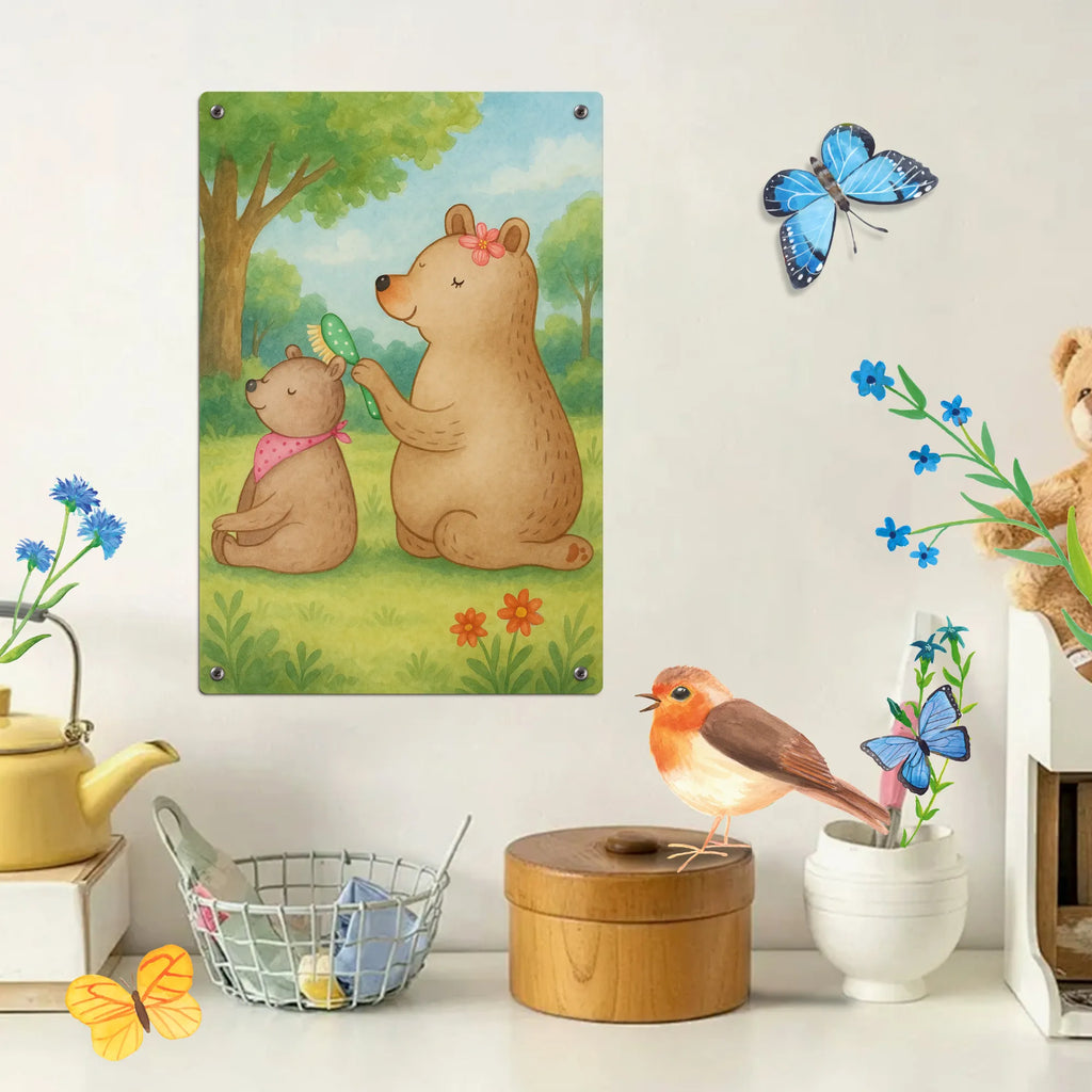 Malen nach Zahlen Metallschild Bär Kind Design Ausmalbild, Kunstwerk, Künstler, Malen nach Zahlen, Malen, Kreativität, Baseln, Bastelidee, DIY, Familie, Vatertag, Muttertag, Bruder, Schwester, Mama, Papa, Oma, Opa, Geschenk, Mutter, Mutti