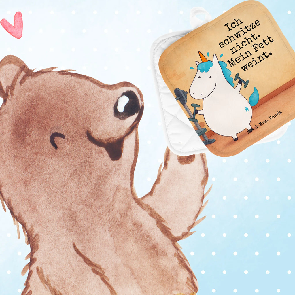 2-elementowy zestaw podkładek pod garnki jednorożec Fitness Design Topflappen, Topfuntersetzer, Ofenhandschuh, Topflappen Set, Topflappen lustig, Topflappen mit Spruch, Ofenhandschuhe, Topfhandschuhe, Topfhandschuh, Topflappenset, Topflappen 2er Set, Schöne Topflappen, Einhorn, Einhörner, Einhorn Deko, Unicorn, Gym, Fitness, Fitnessstudio, Diät, Abnehmen, Sport, Pumpen, Geräte, Sixpack