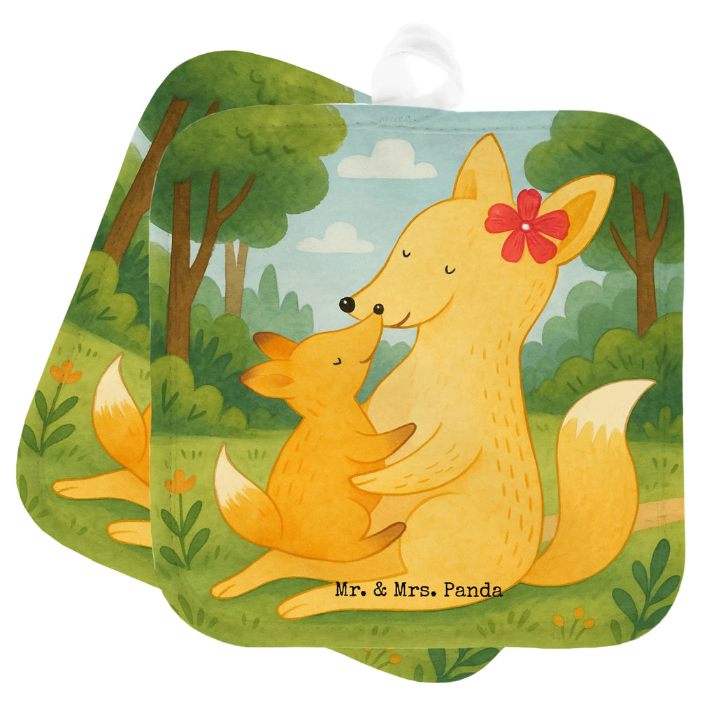 2er Set Topflappen  Fuchs Mama Design Topfuntersetzer, Ofenhandschuh, Topflappen mit Spruch, Topflappenset, Topflappen Set, Topflappen, Topfhandschuhe, Ofenhandschuhe, Schöne Topflappen, Topfhandschuh, Topflappen lustig, Topflappen 2er Set, Familie, Vatertag, Muttertag, Bruder, Schwester, Mama, Papa, Oma, Opa, Tochter, Beste Tochter, Lieblingstochter, Mutter, Geschenk