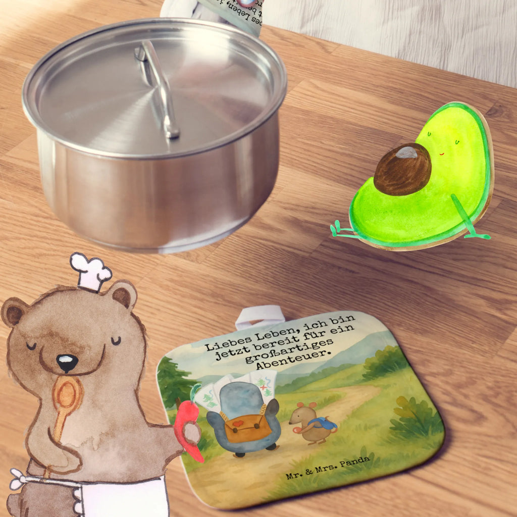 2-elementowy zestaw podkładek pod garnki Pingwin i Mysz Wędrowcy Design Topflappen 2er Set, Ofenhandschuh, Topflappen lustig, Topflappen Set, Schöne Topflappen, Topfhandschuhe, Topfhandschuh, Topflappenset, Topflappen, Ofenhandschuhe, Topflappen mit Spruch, Topfuntersetzer, Pinguin, Abenteurer, Pinguine, Roadtrip, Ausflug, wandern, Wanderlust, Abenteuer