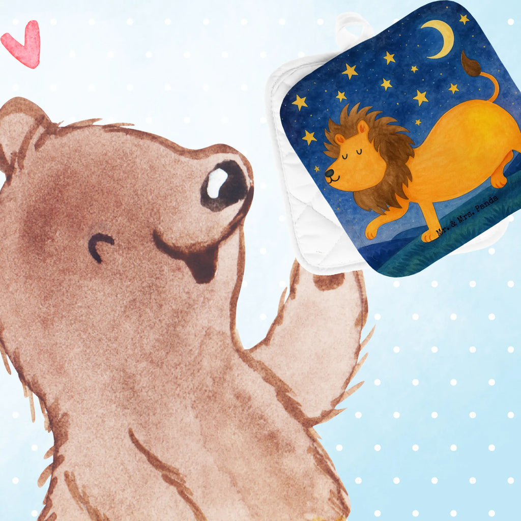 2-elementowy zestaw podkładek pod garnki znak zodiaku lew Design Ofenhandschuh, Topflappen mit Spruch, Ofenhandschuhe, Topflappen lustig, Topflappen 2er Set, Topflappen Set, Topflappen, Topfhandschuhe, Schöne Topflappen, Topfhandschuh, Topfuntersetzer, Topflappenset, Tierkreiszeichen, Sternzeichen, Horoskop, Astrologie, Aszendent, König der Tiere, Löwe Sternzeichen, Geschenk Juli, Geburtstag Juli, Geschenk August, Löwe Geschenk, Geburtstag August