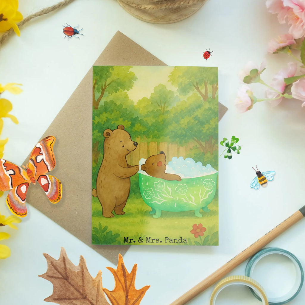 Greetings card granny Bathe Design Grußkarte, Hochzeitskarte, Geburtstagskarte, Klappkarte, Karte, Einladungskarte, Glückwunschkarte, Ansichtskarten, Familie, Vatertag, Muttertag, Bruder, Schwester, Mama, Papa, Oma, Opa, Großmutter, Baden, Liebe, Enkel