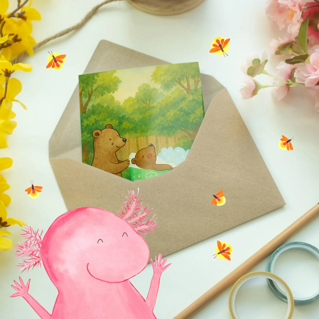 Greetings card granny Bathe Design Grußkarte, Hochzeitskarte, Geburtstagskarte, Klappkarte, Karte, Einladungskarte, Glückwunschkarte, Ansichtskarten, Familie, Vatertag, Muttertag, Bruder, Schwester, Mama, Papa, Oma, Opa, Großmutter, Baden, Liebe, Enkel