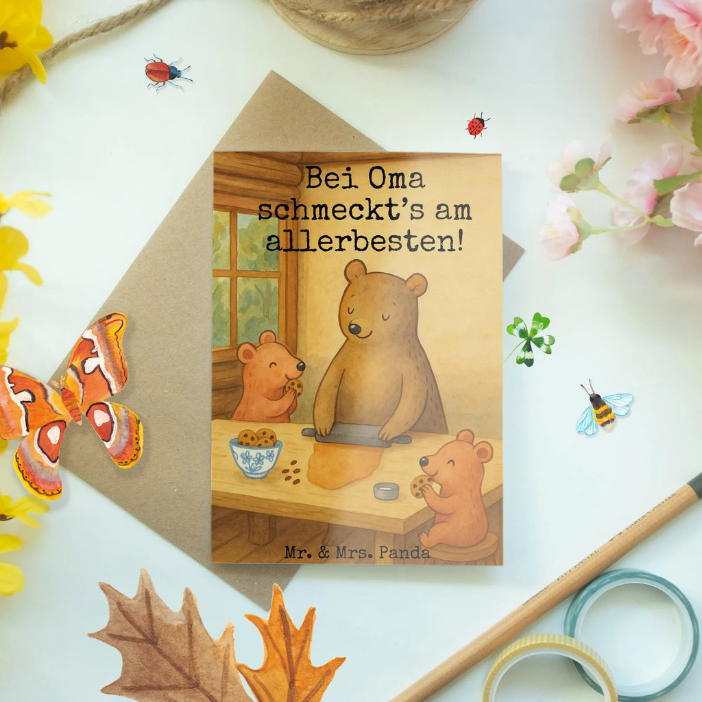 Kartka okolicznościowa Babcia Pieczenie Design Einladungskarte, Hochzeitskarte, Glückwunschkarte, Klappkarte, Karte, Geburtstagskarte, Ansichtskarten, Grußkarte, Familie, Vatertag, Muttertag, Bruder, Schwester, Mama, Papa, Oma, Opa, Lieblingsomi, Lieblingsoma, Omi, kochen, backen, beste Köchin