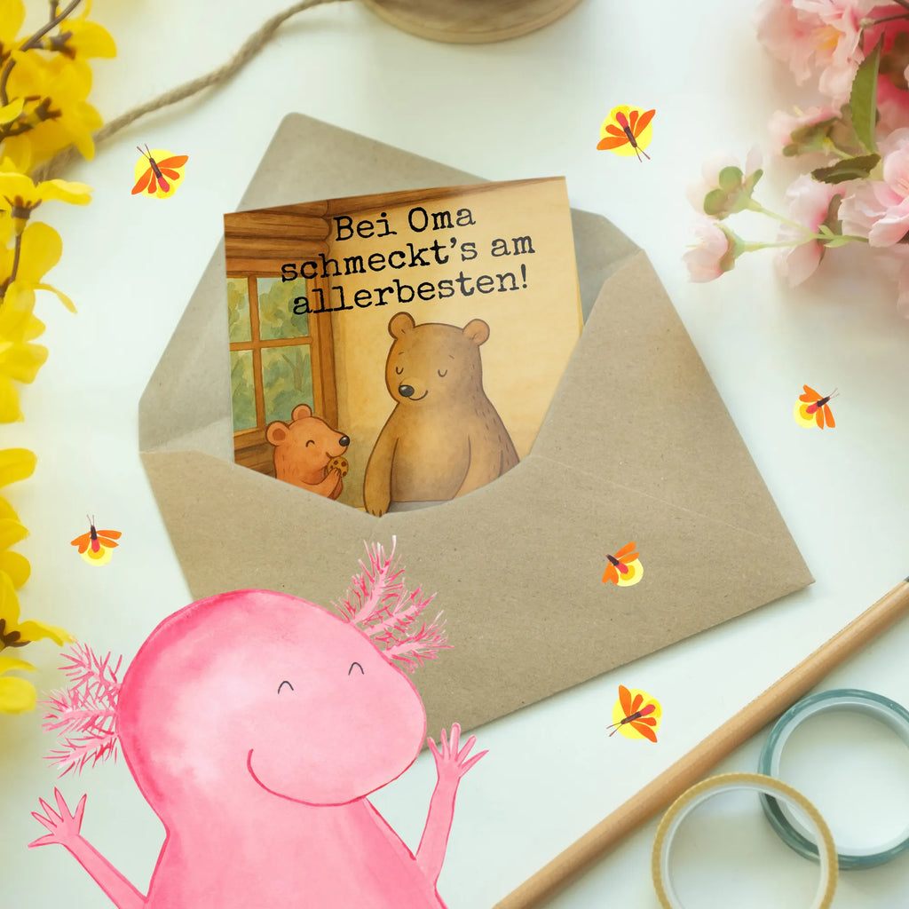 Kartka okolicznościowa Babcia Pieczenie Design Einladungskarte, Hochzeitskarte, Glückwunschkarte, Klappkarte, Karte, Geburtstagskarte, Ansichtskarten, Grußkarte, Familie, Vatertag, Muttertag, Bruder, Schwester, Mama, Papa, Oma, Opa, Lieblingsomi, Lieblingsoma, Omi, kochen, backen, beste Köchin