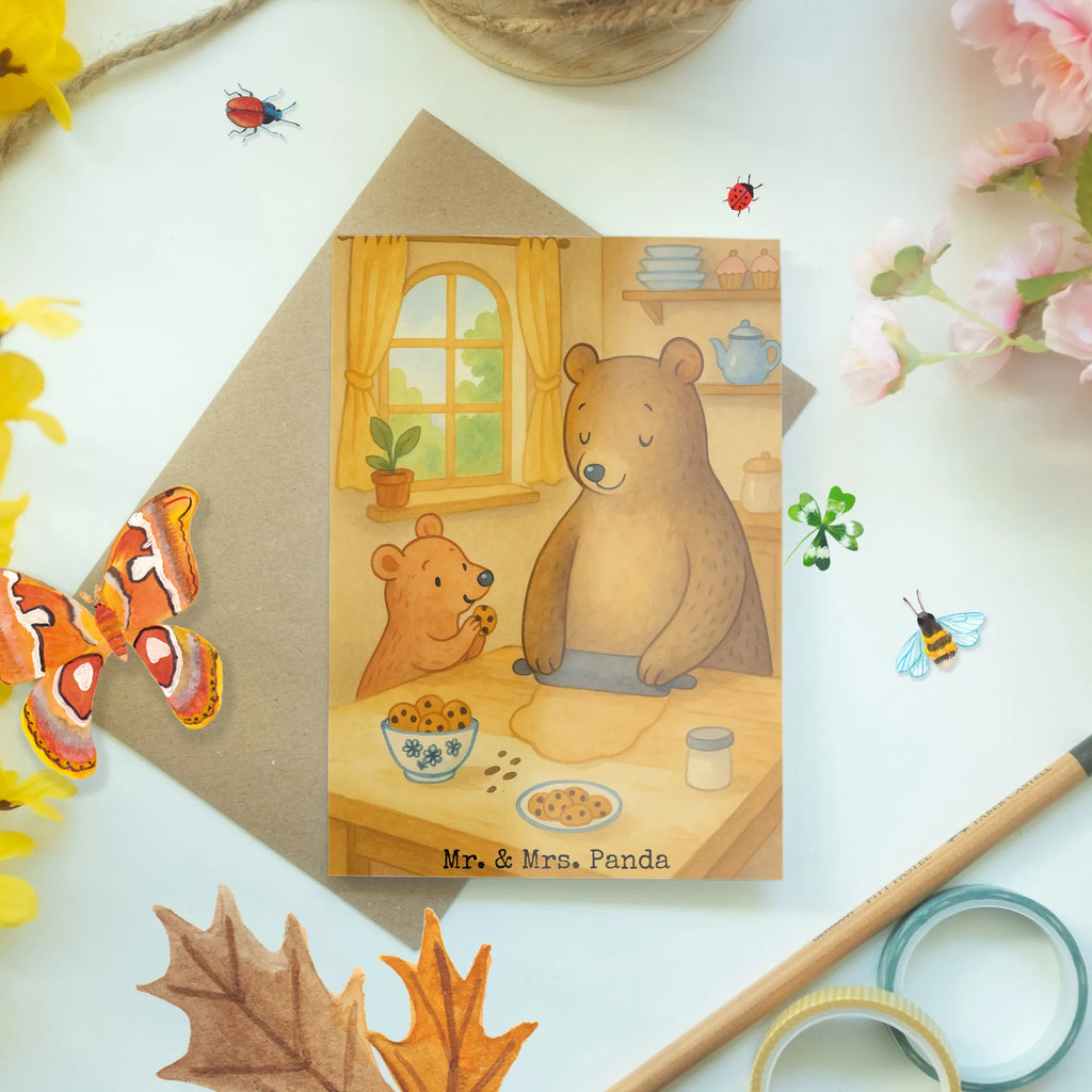 Kartka okolicznościowa Babcia Pieczenie Design Einladungskarte, Hochzeitskarte, Glückwunschkarte, Klappkarte, Karte, Geburtstagskarte, Ansichtskarten, Grußkarte, Familie, Vatertag, Muttertag, Bruder, Schwester, Mama, Papa, Oma, Opa, Lieblingsomi, Lieblingsoma, Omi, kochen, backen, beste Köchin