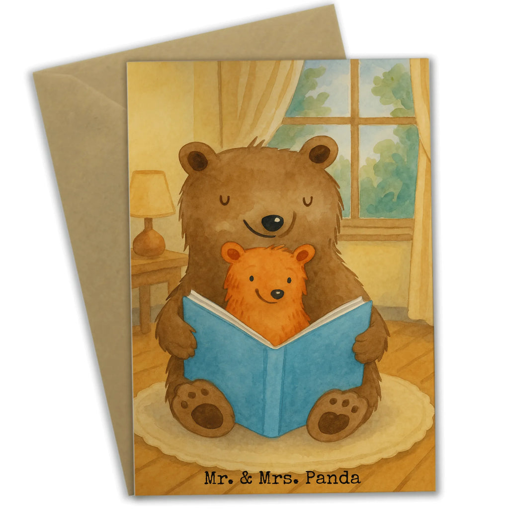 Greetings card bears A book Design Grußkarte, Klappkarte, Einladungskarte, Glückwunschkarte, Hochzeitskarte, Geburtstagskarte, Karte, Ansichtskarten, Familie, Vatertag, Muttertag, Bruder, Schwester, Mama, Papa, Oma, Opa, Omi, Großmutter, beste Oma, Lieblingsoma, Geschichtenerzähler