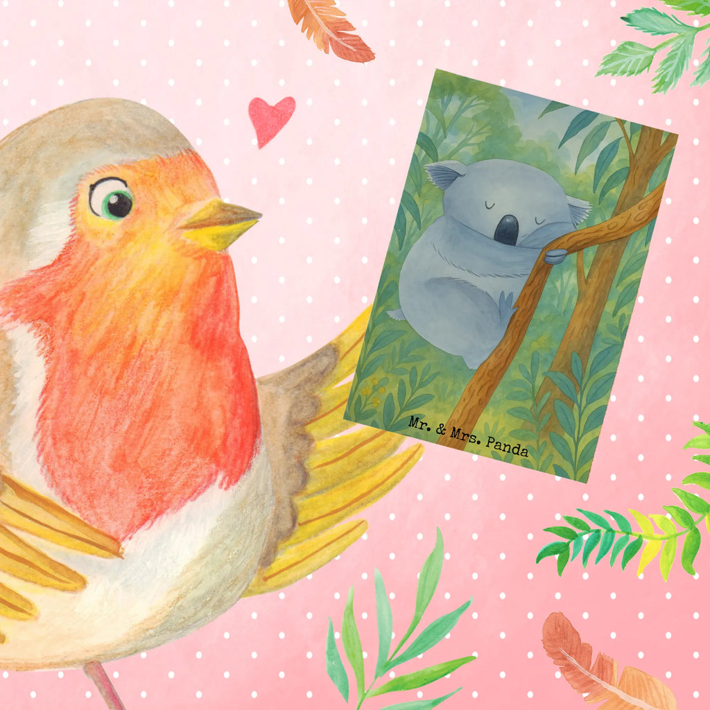 Greetings card koala Design Grußkarte, Klappkarte, Einladungskarte, Glückwunschkarte, Hochzeitskarte, Geburtstagskarte, Karte, Ansichtskarten, Tiermotive, Gute Laune, lustige Sprüche, Tiere, Koala, träumen, Traum, schlafen, Schlafzimmer, Traumland, Bär, Koalabär