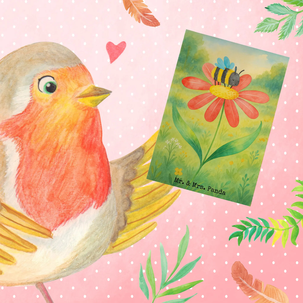 Greetings card bumblebee flower Design Grußkarte, Klappkarte, Einladungskarte, Glückwunschkarte, Hochzeitskarte, Geburtstagskarte, Karte, Ansichtskarten, Tiermotive, Gute Laune, lustige Sprüche, Tiere, Hummel, Blume, Wespe, Flauschig, Natur, Feld, Hummeln, Biene