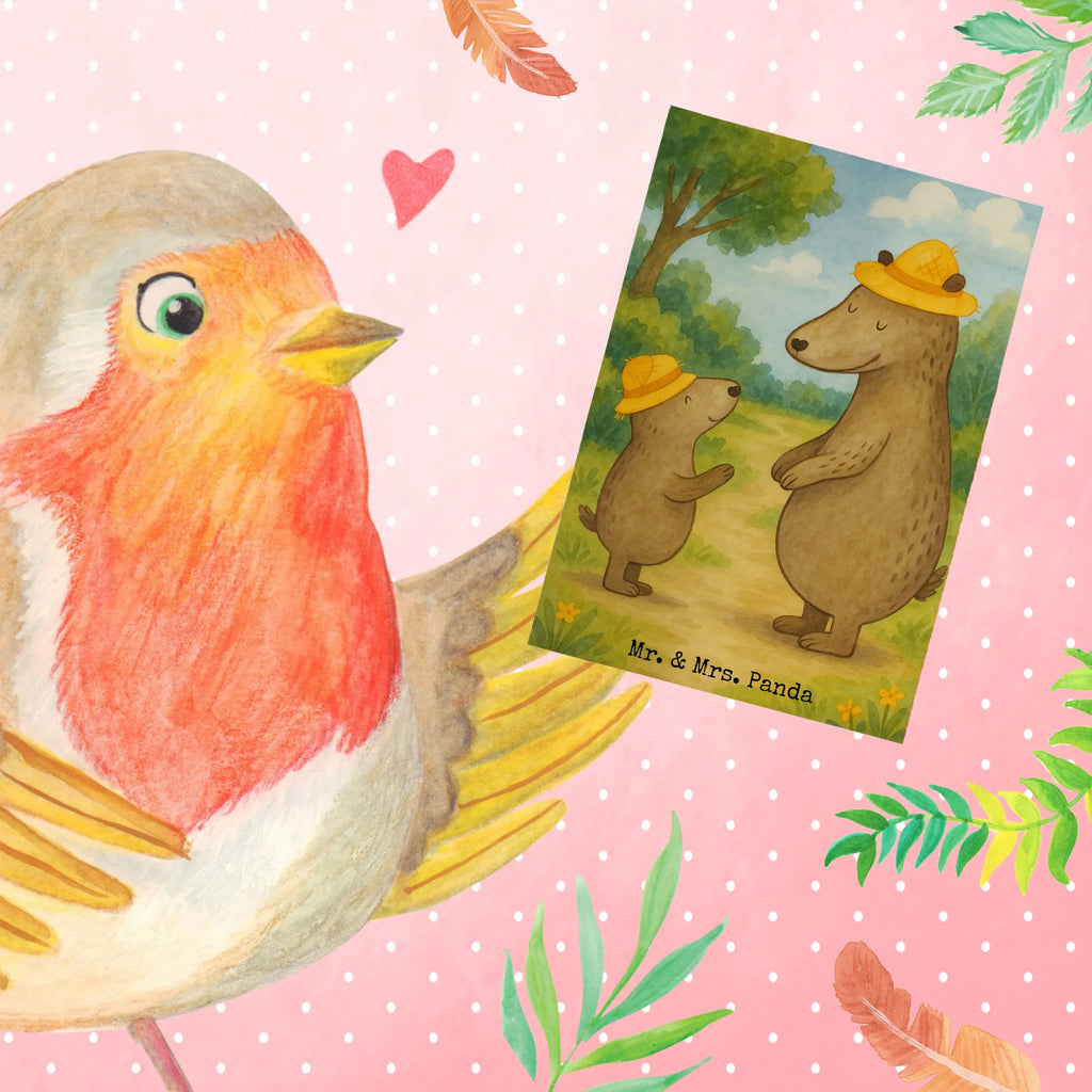 Greetings card Bears with hats Design Grußkarte, Klappkarte, Einladungskarte, Glückwunschkarte, Hochzeitskarte, Geburtstagskarte, Karte, Ansichtskarten, Familie, Vatertag, Muttertag, Bruder, Schwester, Mama, Papa, Oma, Opa, Bär, Bären, Vater, Papi, Paps, Dad, Daddy, Lieblingsmensch, Sohn, Söhne, Kind, Kinder, Vater-Sohn, Family, Vorbild