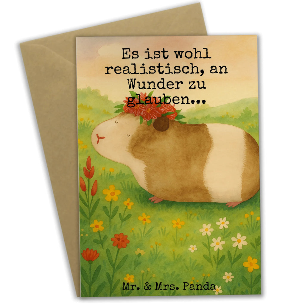 Greetings card Guinea pig wisdom Design Ansichtskarten, Geburtstagskarte, Glückwunschkarte, Klappkarte, Karte, Grußkarte, Einladungskarte, Hochzeitskarte, Tiermotive, Gute Laune, lustige Sprüche, Tiere, Blumenkind, Wunderland, Weisheit, Meerie, Realität, Meeries, Motivation, Meerschweinchen, Wunder, Spruch