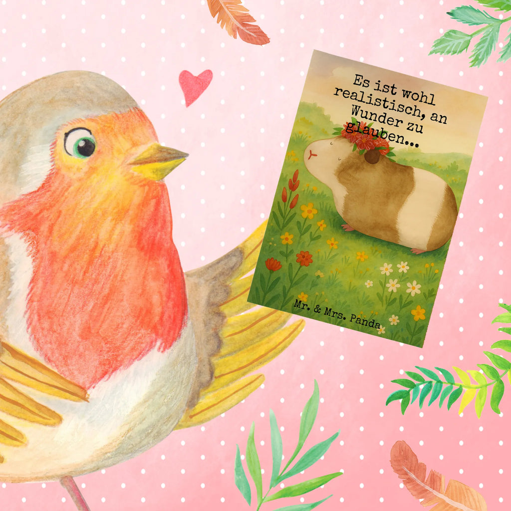 Greetings card Guinea pig wisdom Design Ansichtskarten, Geburtstagskarte, Glückwunschkarte, Klappkarte, Karte, Grußkarte, Einladungskarte, Hochzeitskarte, Tiermotive, Gute Laune, lustige Sprüche, Tiere, Blumenkind, Wunderland, Weisheit, Meerie, Realität, Meeries, Motivation, Meerschweinchen, Wunder, Spruch