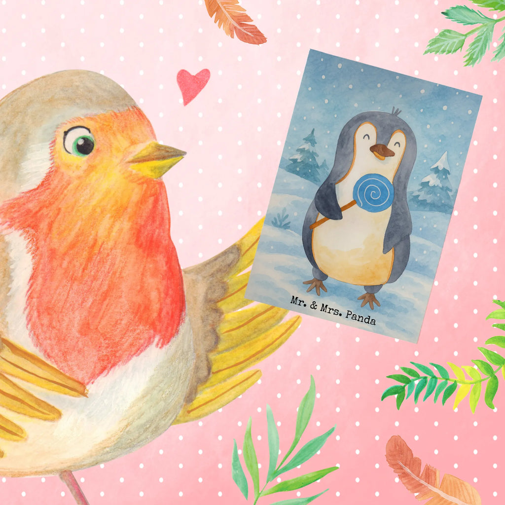Greetings card Penguin lollipop Design Grußkarte, Klappkarte, Einladungskarte, Glückwunschkarte, Hochzeitskarte, Geburtstagskarte, Karte, Ansichtskarten, Pinguin, Pinguine, Lolli, Süßigkeiten, Blödsinn, Spruch, Rebell, Gauner, Ganove, Rabauke
