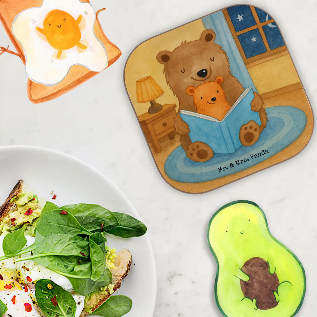 Square coaster bears A book Design Untersetzer Holz, Korkuntersetzer, Getränkeuntersetzer, Untersetzer Design, Untersetzer, Bierdeckel, Untersetzer Gläser, Untersetzer für Gläser, Untersetzer aus Holz, Holzuntersetzer, Glasuntersetzer, Tassen Untersetzer, Familie, Vatertag, Muttertag, Bruder, Schwester, Mama, Papa, Oma, Opa, Geschichtenerzähler, beste Oma, Omi, Lieblingsoma, Großmutter