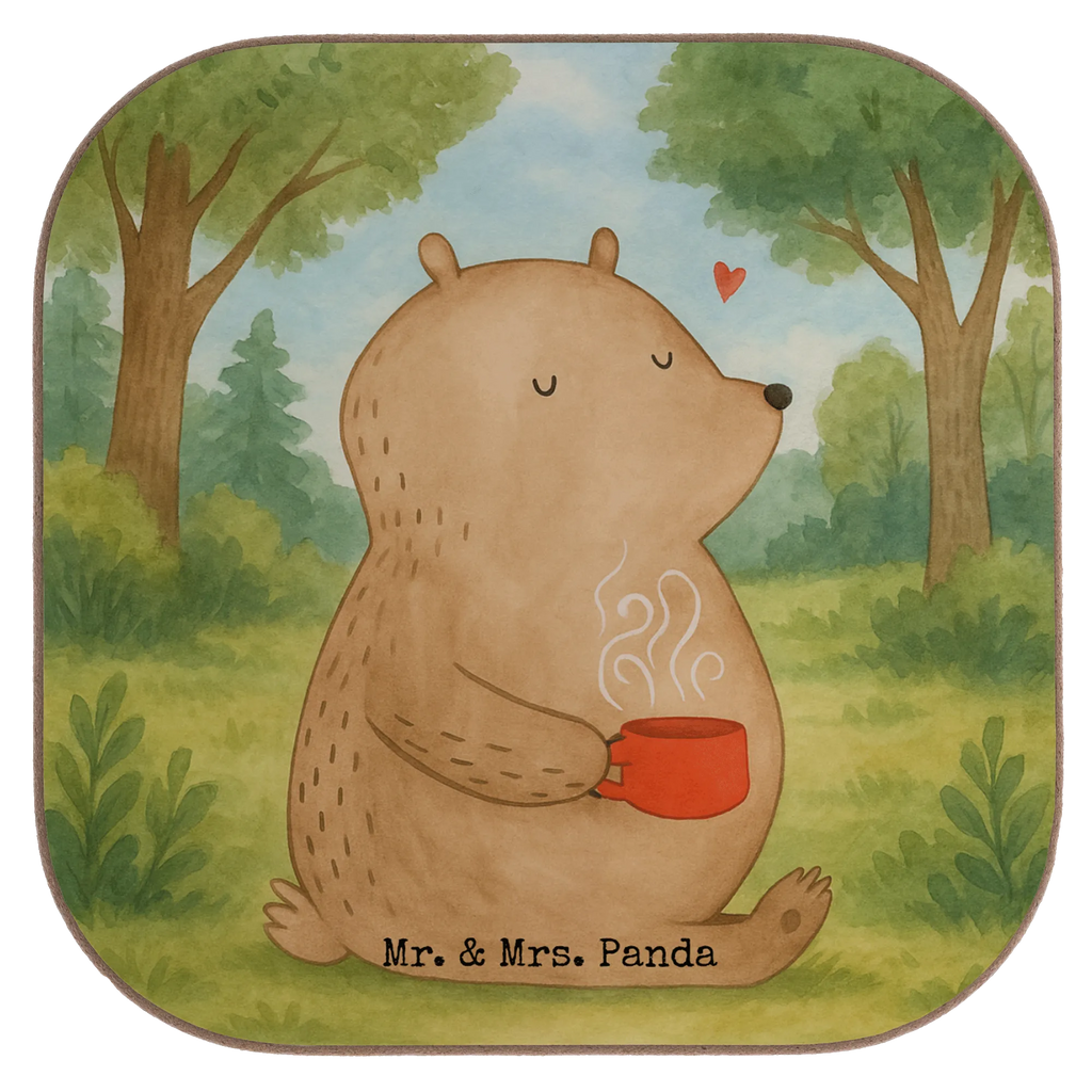 Square coaster bear Coffee Design Korkuntersetzer, Untersetzer Gläser, Untersetzer aus Holz, Untersetzer Design, Getränkeuntersetzer, Untersetzer für Gläser, Glasuntersetzer, Bierdeckel, Holzuntersetzer, Tassen Untersetzer, Untersetzer, Untersetzer Holz, Bär, Teddy, Teddybär, Morgenroutine, Bären, guten Morgen, Motivation, Coffee, Welt retten, Kaffee, Welt erobern