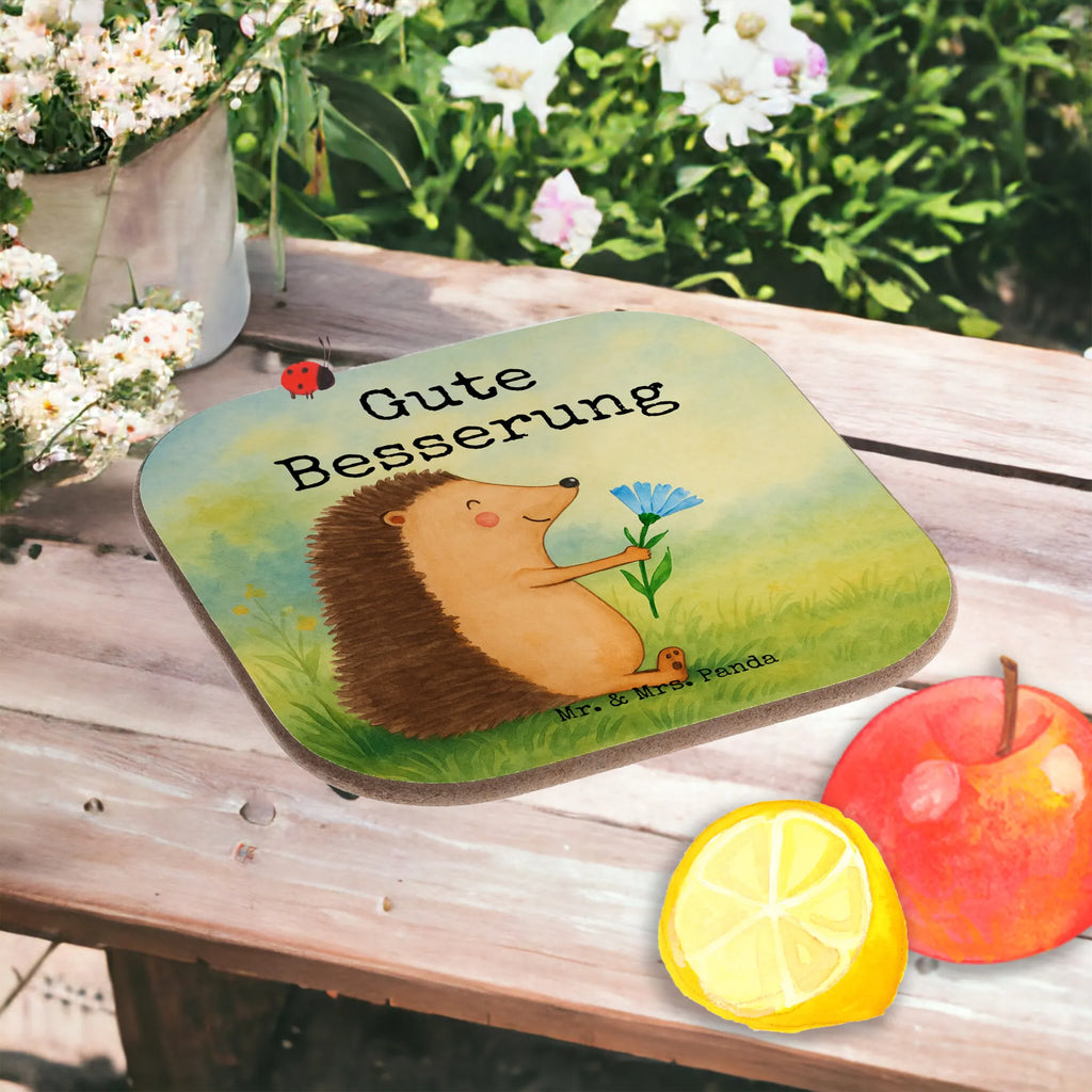 Untersetzer Igel Blumen Design Korkuntersetzer, Holzuntersetzer, Bierdeckel, Untersetzer, Untersetzer aus Holz, Untersetzer Holz, Untersetzer Gläser, Glasuntersetzer, Untersetzer Design, Getränkeuntersetzer, Tassen Untersetzer, Untersetzer für Gläser, Tiermotive, Gute Laune, lustige Sprüche, Tiere, Besuch, Igel, Krankenhaus, Gute Besserung, krank, Genesungswünsche, Krankheit