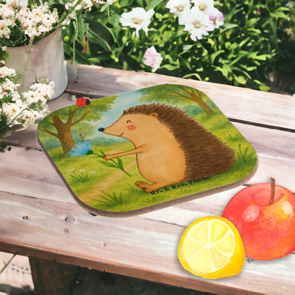 Untersetzer Igel Blumen Design Korkuntersetzer, Holzuntersetzer, Bierdeckel, Untersetzer, Untersetzer aus Holz, Untersetzer Holz, Untersetzer Gläser, Glasuntersetzer, Untersetzer Design, Getränkeuntersetzer, Tassen Untersetzer, Untersetzer für Gläser, Tiermotive, Gute Laune, lustige Sprüche, Tiere, Besuch, Igel, Krankenhaus, Gute Besserung, krank, Genesungswünsche, Krankheit