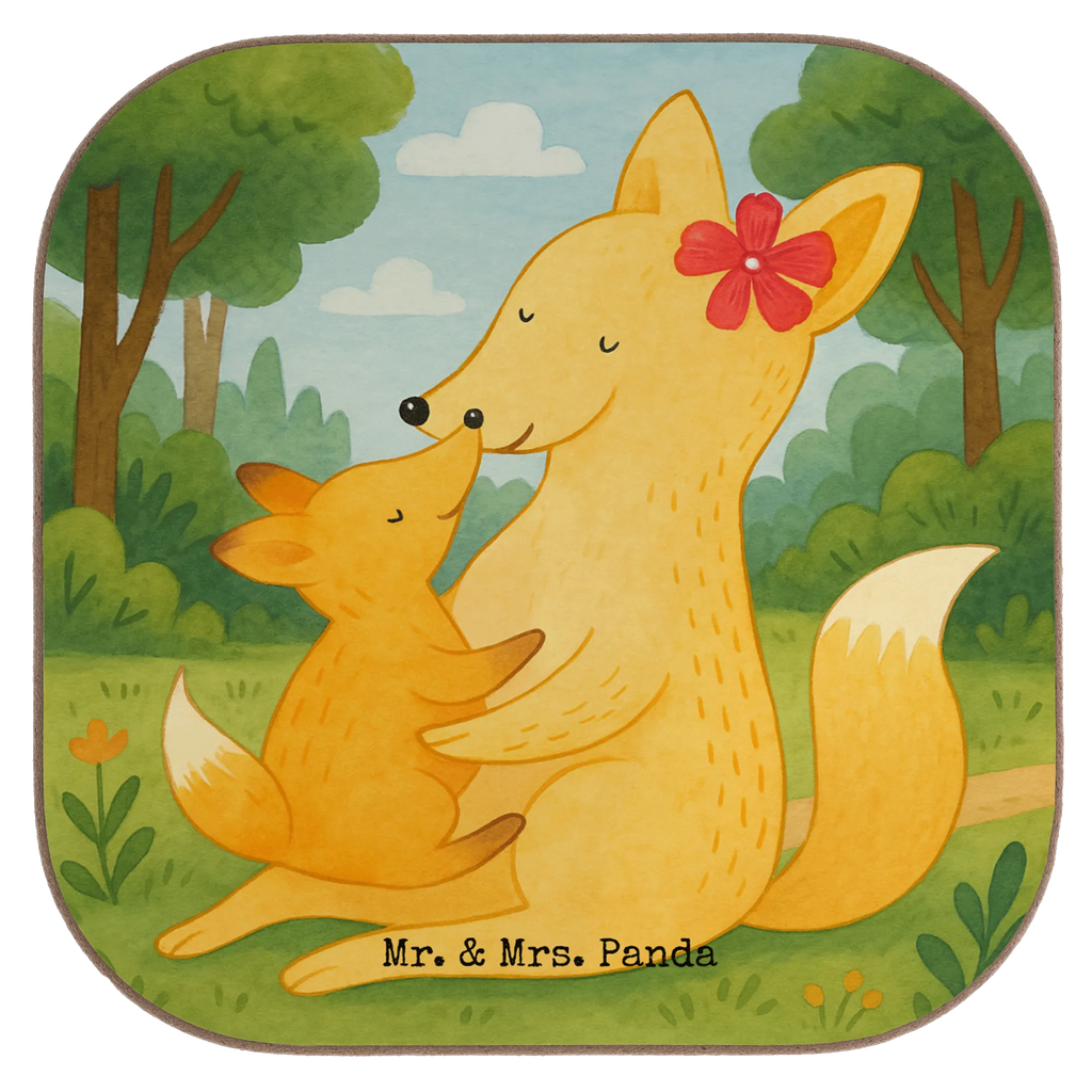 Square coaster Fox mummy Design Untersetzer Design, Getränkeuntersetzer, Tassen Untersetzer, Bierdeckel, Glasuntersetzer, Korkuntersetzer, Untersetzer Gläser, Holzuntersetzer, Untersetzer für Gläser, Untersetzer, Untersetzer aus Holz, Untersetzer Holz, Familie, Vatertag, Muttertag, Bruder, Schwester, Mama, Papa, Oma, Opa, Geschenk, Mutter, Lieblingstochter, Tochter, Beste Tochter