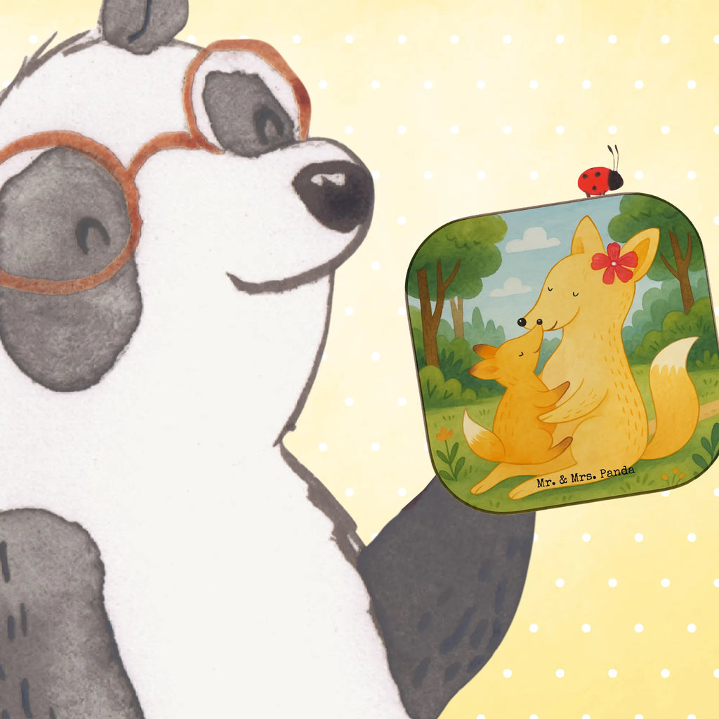 Square coaster Fox mummy Design Untersetzer Design, Getränkeuntersetzer, Tassen Untersetzer, Bierdeckel, Glasuntersetzer, Korkuntersetzer, Untersetzer Gläser, Holzuntersetzer, Untersetzer für Gläser, Untersetzer, Untersetzer aus Holz, Untersetzer Holz, Familie, Vatertag, Muttertag, Bruder, Schwester, Mama, Papa, Oma, Opa, Geschenk, Mutter, Lieblingstochter, Tochter, Beste Tochter