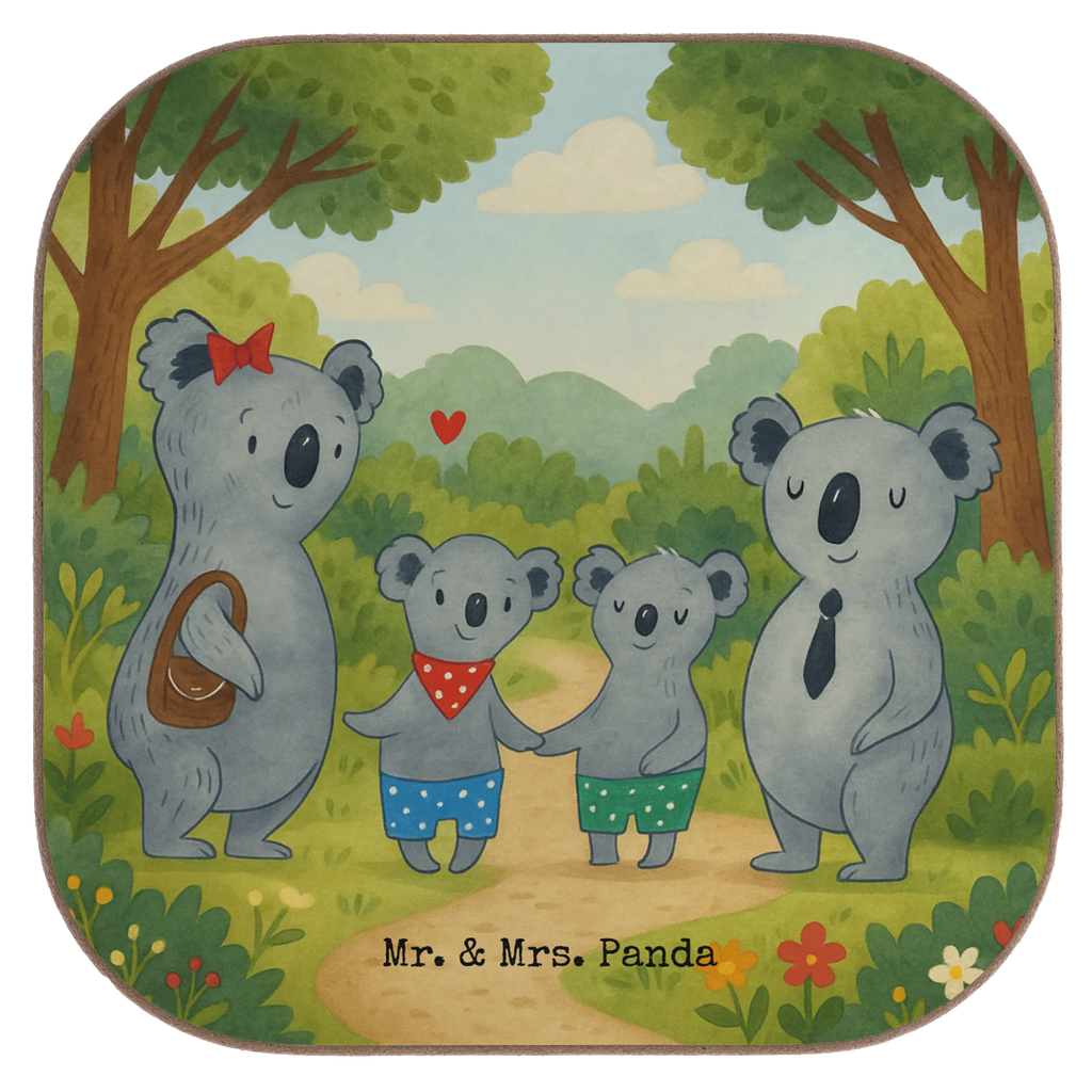 Square coaster Koala family with two kids Design Bierdeckel, Tassen Untersetzer, Getränkeuntersetzer, Untersetzer Gläser, Untersetzer, Korkuntersetzer, Untersetzer Holz, Untersetzer aus Holz, Untersetzer für Gläser, Holzuntersetzer, Untersetzer Design, Glasuntersetzer, Familie, Vatertag, Muttertag, Bruder, Schwester, Mama, Papa, Oma, Opa, Familienzeit, Koala, Koalafamilie, Familienleben, Lieblingsfamilie, beste Familie, Koalabär