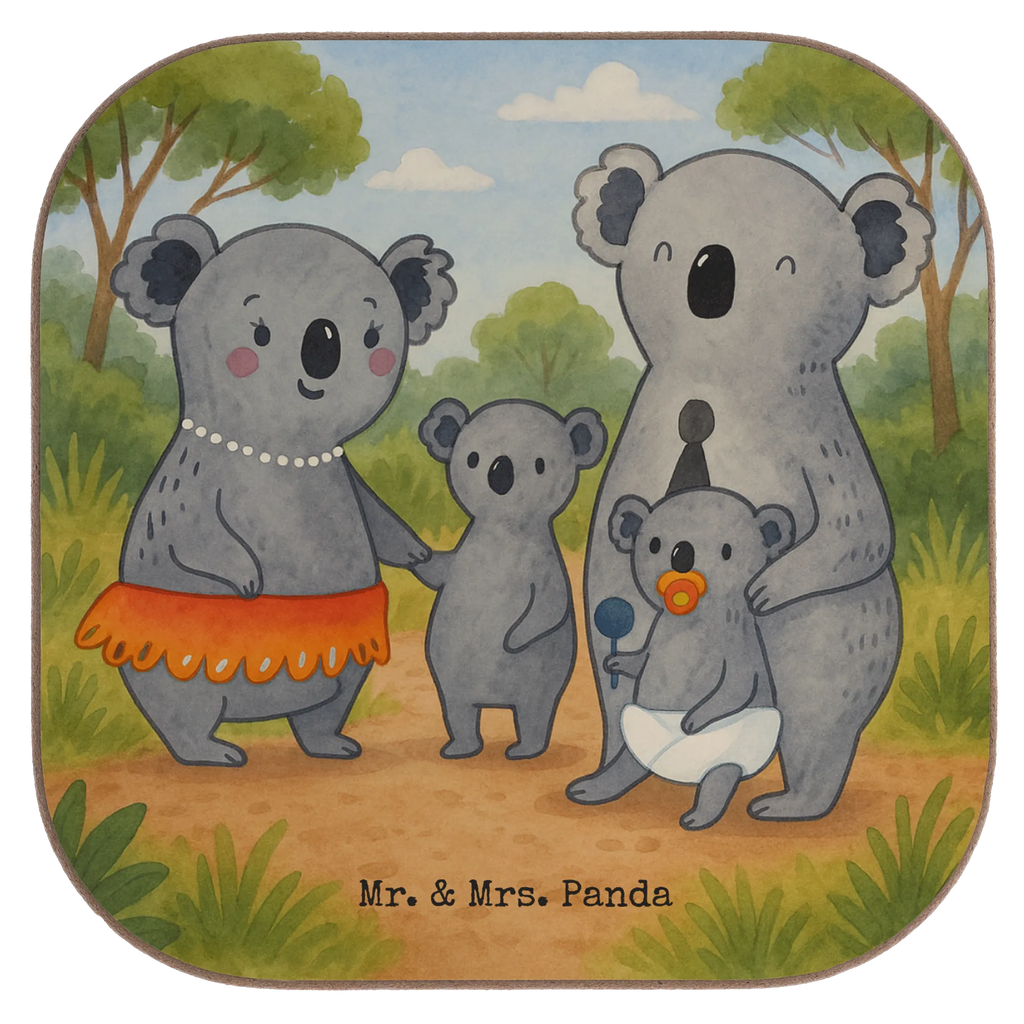 Square coaster Koala Family Design Untersetzer, Bierdeckel, Glasuntersetzer, Untersetzer Gläser, Getränkeuntersetzer, Untersetzer aus Holz, Untersetzer für Gläser, Korkuntersetzer, Untersetzer Holz, Holzuntersetzer, Tassen Untersetzer, Untersetzer Design, Familie, Vatertag, Muttertag, Bruder, Schwester, Mama, Papa, Oma, Opa, Koala, Koalas, Family, Kinder, Geschwister, Familienleben