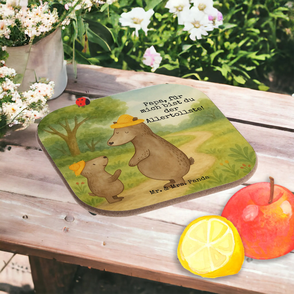Square coaster Bears with hats Design Holzuntersetzer, Getränkeuntersetzer, Untersetzer, Tassen Untersetzer, Bierdeckel, Glasuntersetzer, Untersetzer Gläser, Untersetzer für Gläser, Untersetzer aus Holz, Untersetzer Holz, Korkuntersetzer, Untersetzer Design, Familie, Vatertag, Muttertag, Bruder, Schwester, Mama, Papa, Oma, Opa, Kinder, Sohn, Dad, Paps, Bär, Bären, Kind, Vater, Daddy, Papi, Family, Lieblingsmensch, Vater-Sohn, Söhne, Vorbild