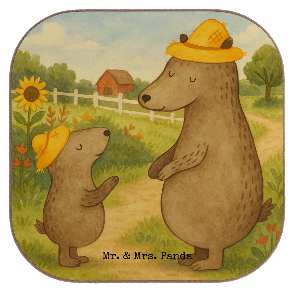 Square coaster Bears with hats Design Holzuntersetzer, Getränkeuntersetzer, Untersetzer, Tassen Untersetzer, Bierdeckel, Glasuntersetzer, Untersetzer Gläser, Untersetzer für Gläser, Untersetzer aus Holz, Untersetzer Holz, Korkuntersetzer, Untersetzer Design, Familie, Vatertag, Muttertag, Bruder, Schwester, Mama, Papa, Oma, Opa, Kinder, Sohn, Dad, Paps, Bär, Bären, Kind, Vater, Daddy, Papi, Family, Lieblingsmensch, Vater-Sohn, Söhne, Vorbild