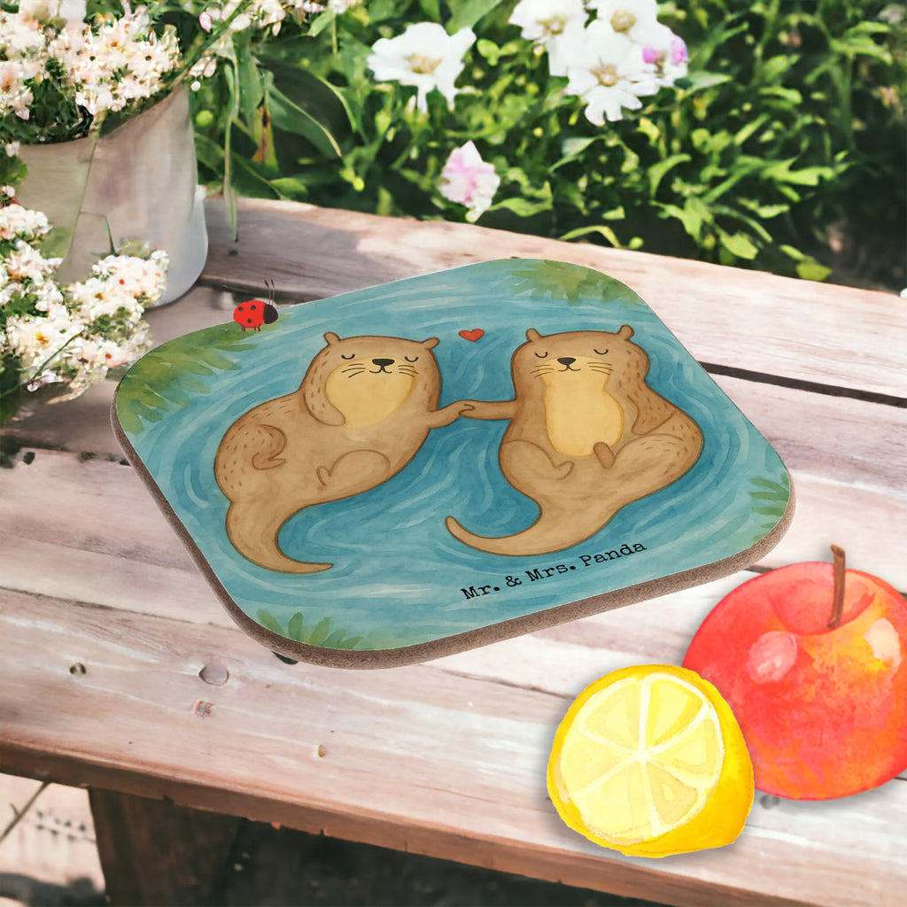 Podkładka wydra trzymać się za ręce Design Untersetzer, Bierdeckel, Glasuntersetzer, Untersetzer Gläser, Getränkeuntersetzer, Untersetzer aus Holz, Untersetzer für Gläser, Korkuntersetzer, Untersetzer Holz, Holzuntersetzer, Tassen Untersetzer, Untersetzer Design, Otter, Fischotter, Seeotter, Otter Seeotter See Otter