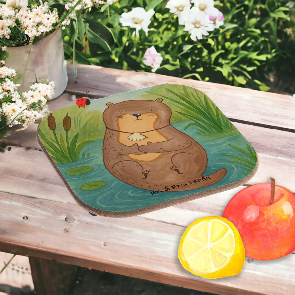 Square coaster otter shell Design Untersetzer Design, Untersetzer Holz, Untersetzer aus Holz, Untersetzer für Gläser, Bierdeckel, Glasuntersetzer, Tassen Untersetzer, Getränkeuntersetzer, Korkuntersetzer, Untersetzer Gläser, Untersetzer, Holzuntersetzer, Otter, Fischotter, Seeotter, grübeln, Büro, Otterliebe, Motivation, träumen, Tagträumen